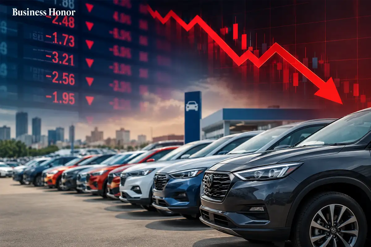  Indian Automobile Stocks Fall as September Sales Cool After August Record Highs 